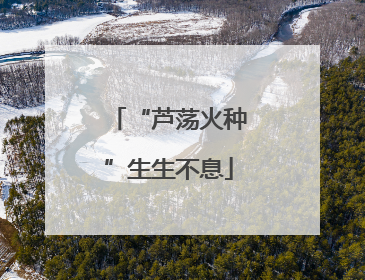 “芦荡火种”生生不息