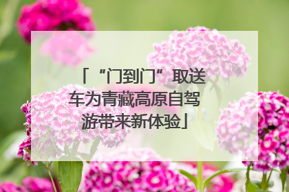 “门到门”取送车为青藏高原自驾游带来新体验