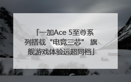一加Ace 5至尊系列搭载“电竞三芯” 旗舰游戏体验远超同档