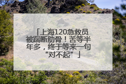 上海120急救员被踹断肋骨！苦等半年多，终于等来一句“对不起”