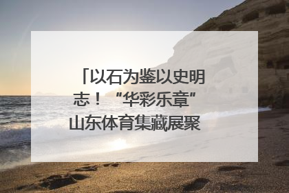以石为鉴以史明志！“华彩乐章”山东体育集藏展聚焦“岱石丹心”