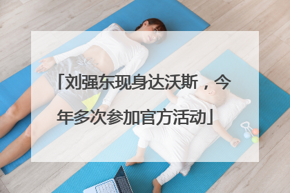 刘强东现身达沃斯，今年多次参加官方活动