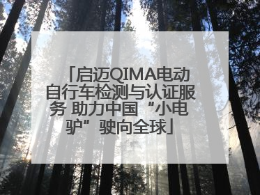 启迈QIMA电动自行车检测与认证服务 助力中国“小电驴”驶向全球
