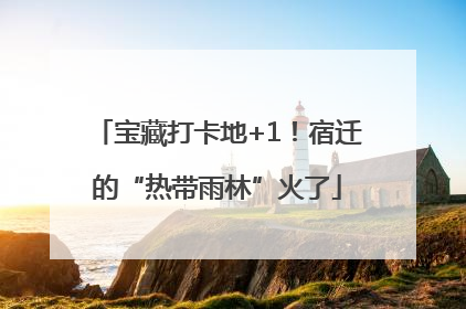 宝藏打卡地+1！宿迁的“热带雨林”火了