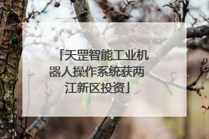 天罡智能工业机器人操作系统获两江新区投资