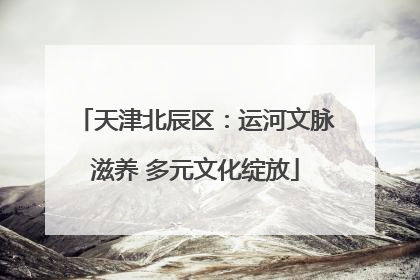 天津北辰区：运河文脉滋养 多元文化绽放