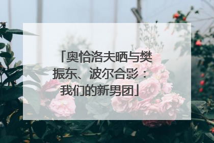奥恰洛夫晒与樊振东、波尔合影：我们的新男团