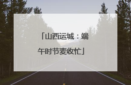山西运城：端午时节麦收忙