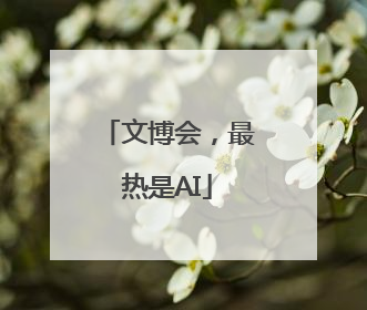 文博会，最热是AI
