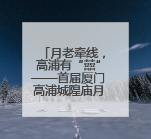 月老牵线，高浦有“囍”——首届厦门高浦城隍庙月老文化活动暨他趣百城见面会隆重举办