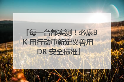 每一台都实测！必康BK 用行动重新定义兽用 DR 安全标准