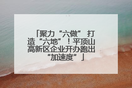聚力“六做” 打造“六地”！平顶山高新区企业开办跑出“加速度”