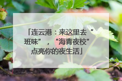 连云港：来这里去“班味”，“海青夜校”点亮你的夜生活