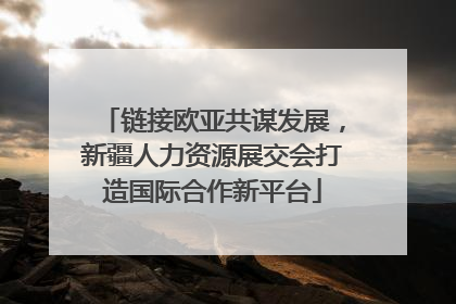 链接欧亚共谋发展，新疆人力资源展交会打造国际合作新平台