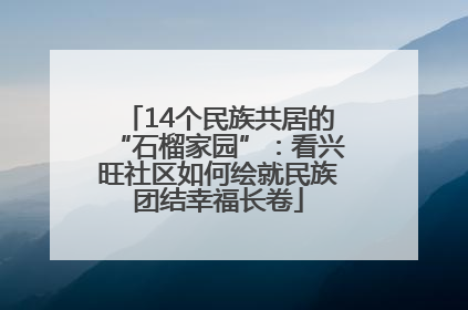 14个民族共居的“石榴家园”：看兴旺社区如何绘就民族团结幸福长卷