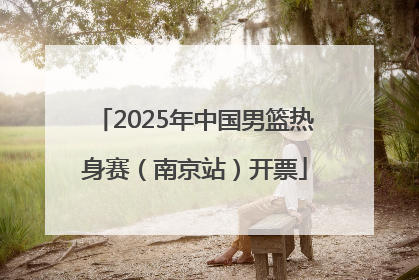 2025年中国男篮热身赛（南京站）开票